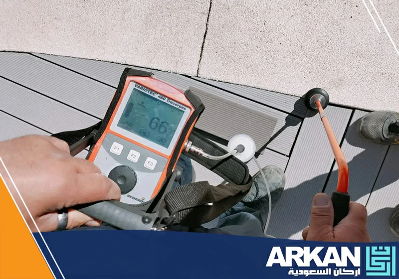 كشف تسربات مياه الحمامات بالرياض